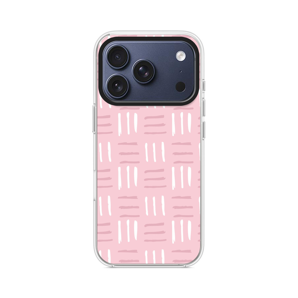 ピンクのパターン iPhone 17 Proオリジナルケース