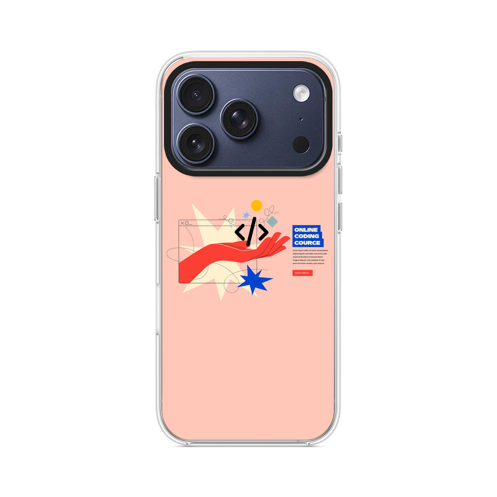 プログラミングの手 iPhone 17 Proオリジナルケース