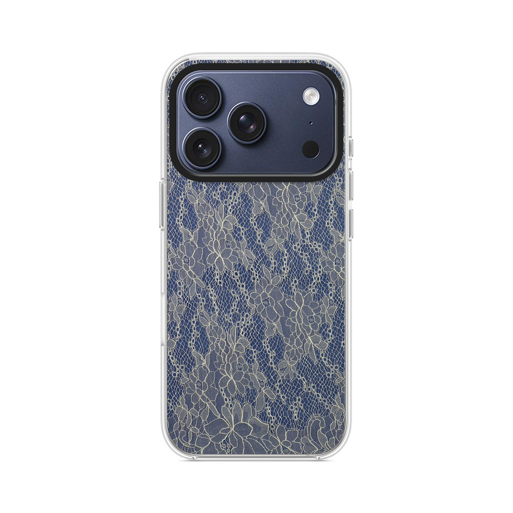 レース模様のデザイン iPhone 17 Proオリジナルケース