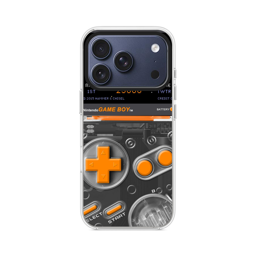 レトロゲームボーイ操作部 iPhone 17 Proオリジナルケース