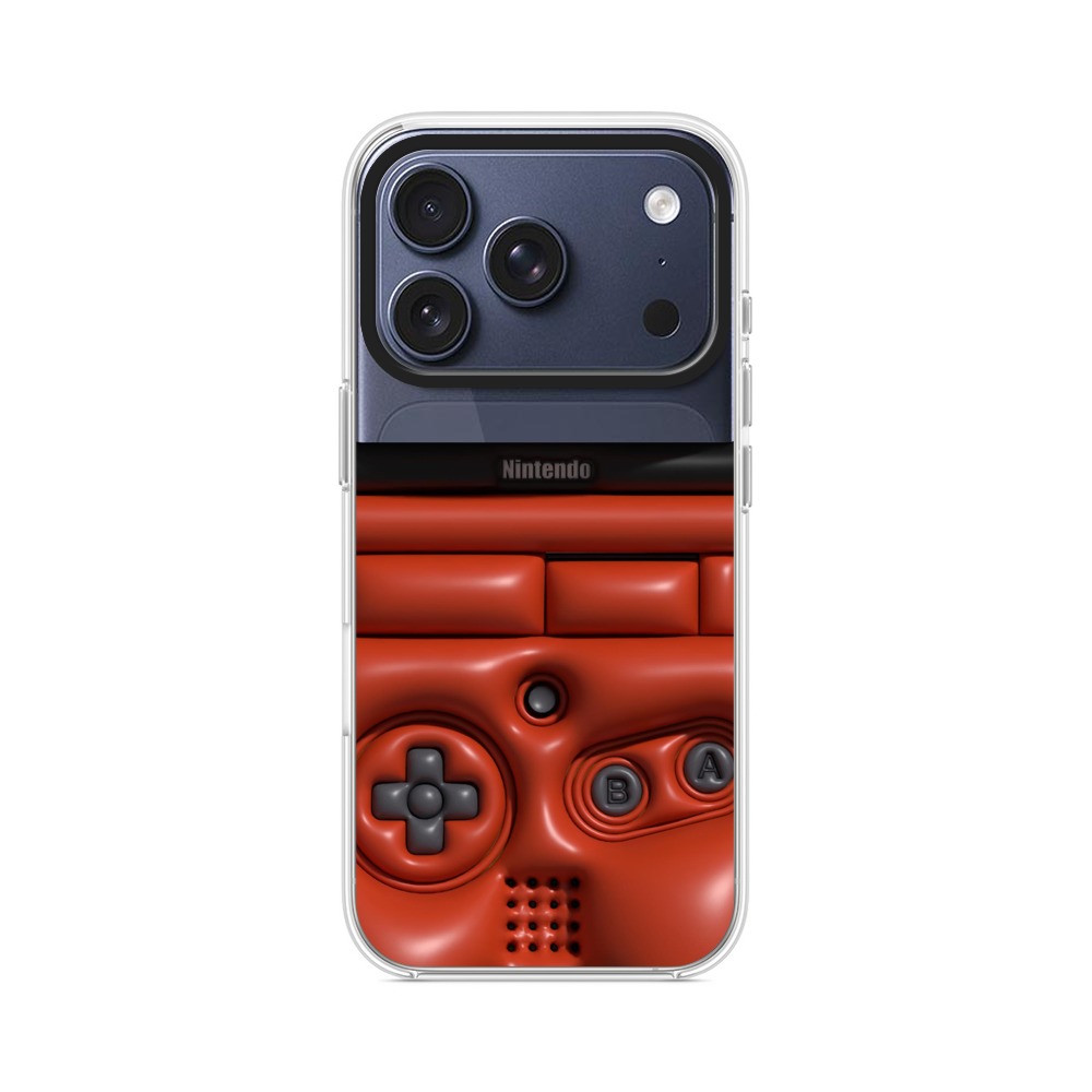 レトロゲームコントローラー gameboy_red-bubble レトロゲームコントローラー gameboy_red-bubble