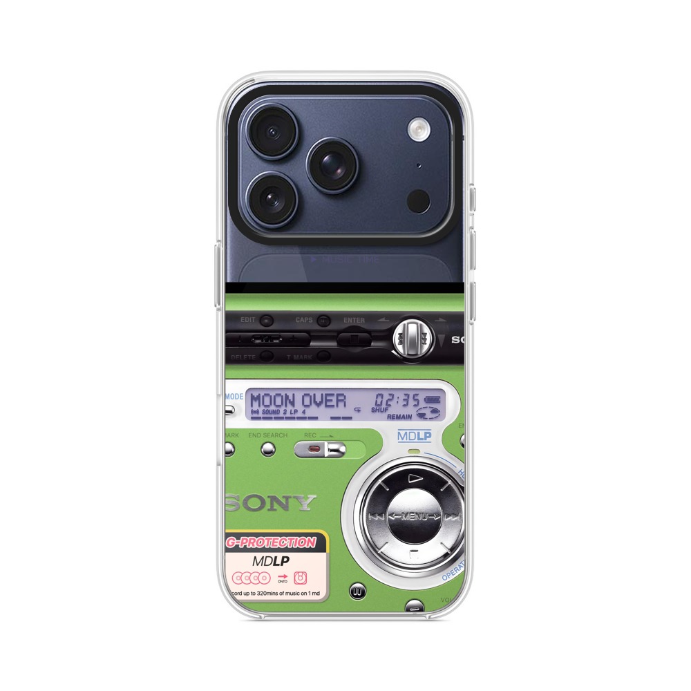 レトロカセットウォークマン iPhone 17 Proオリジナルケース