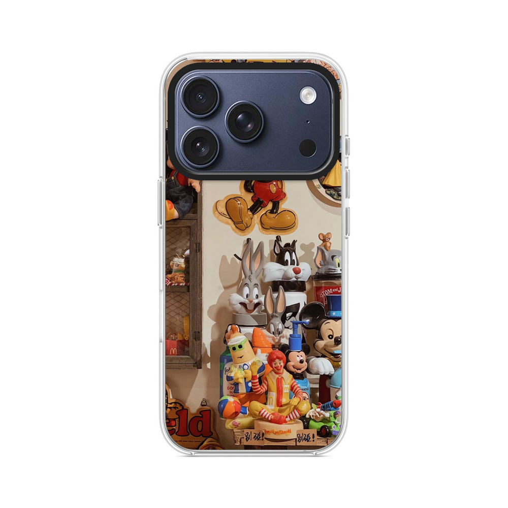 レトロポップキャラクター iPhone 17 Proオリジナルケース