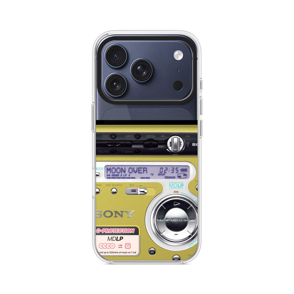 ソニーMDプレーヤー iPhone 17 Proオリジナルケース