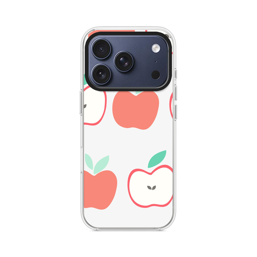 リンゴのパターン iPhone 17 Proオリジナルケース