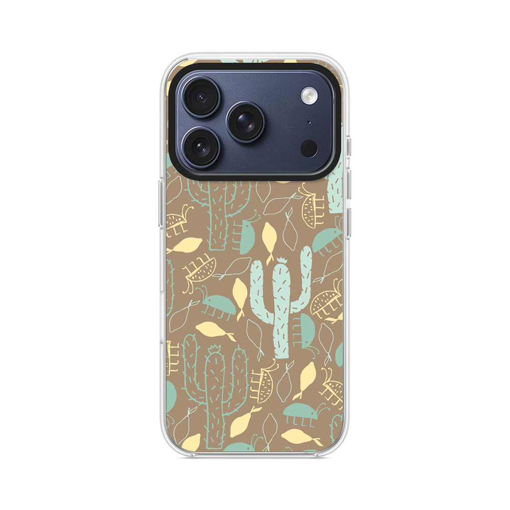 サボテンの模様 iPhone 17 Proオリジナルケース