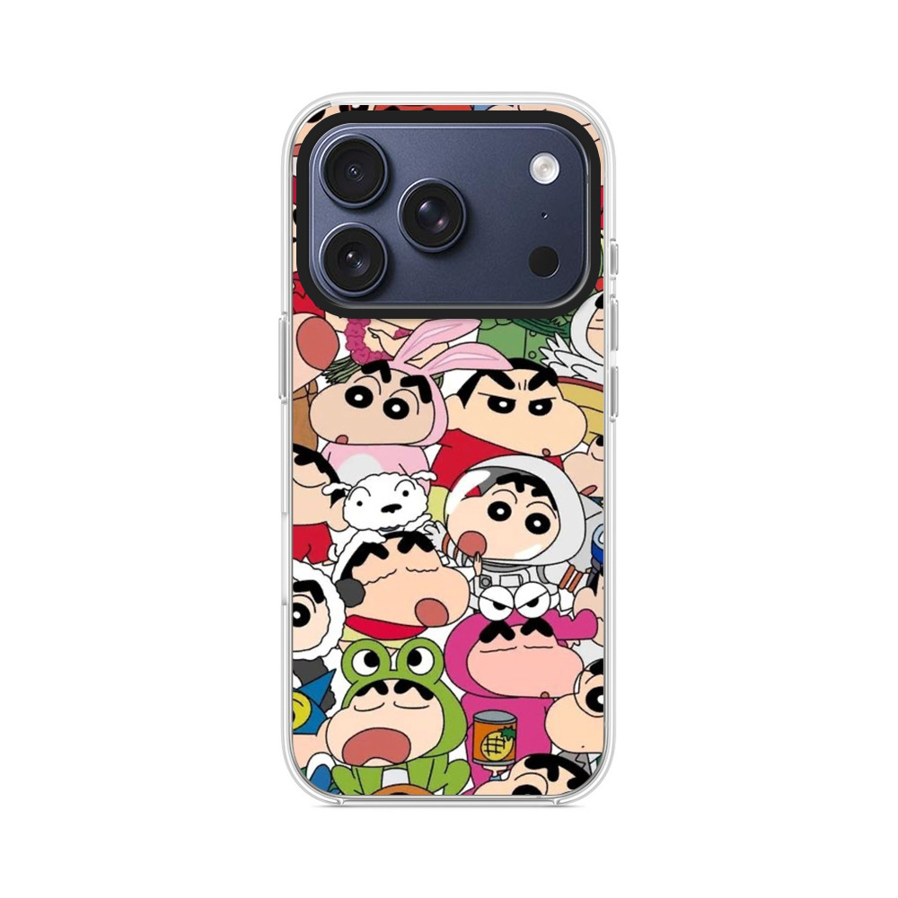 しんちゃんのキャラクターたち iPhone 17 Proオリジナルケース