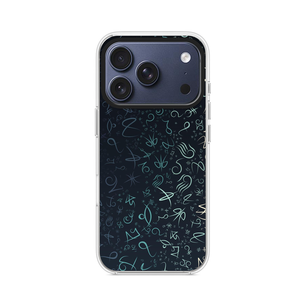 神秘的シンボル模様 iPhone 17 Proオリジナルケース