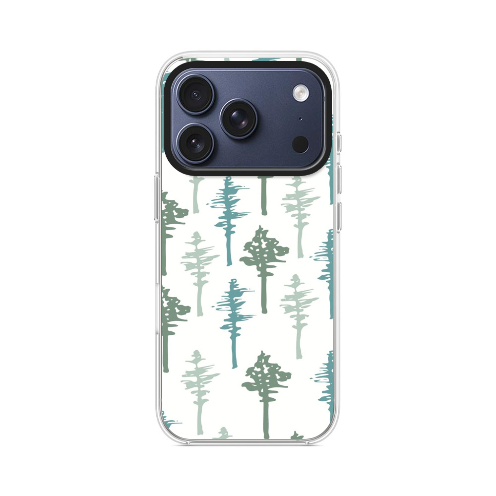 シンプルな木柄のパターン iPhone 17 Proオリジナルケース