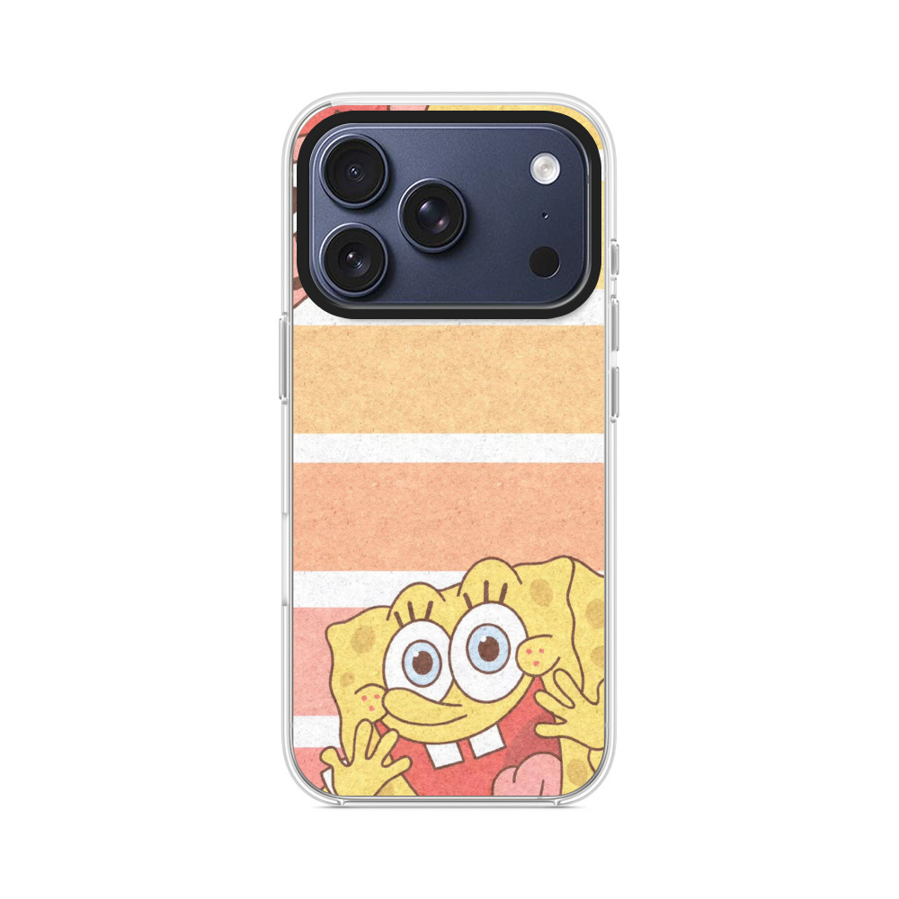 スポンジボブの顔 iPhone 17 Proオリジナルケース