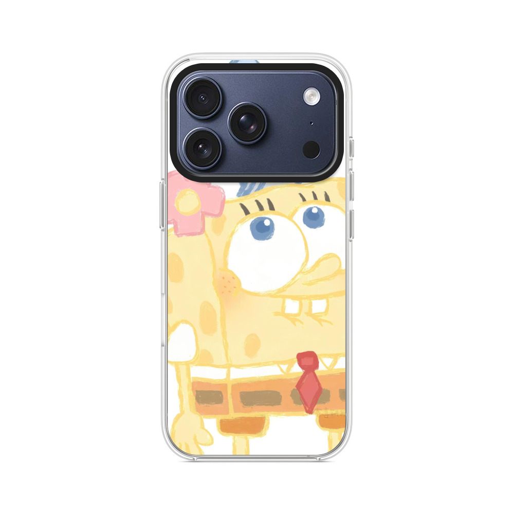 スポンジキャラクター iPhone 17 Proオリジナルケース