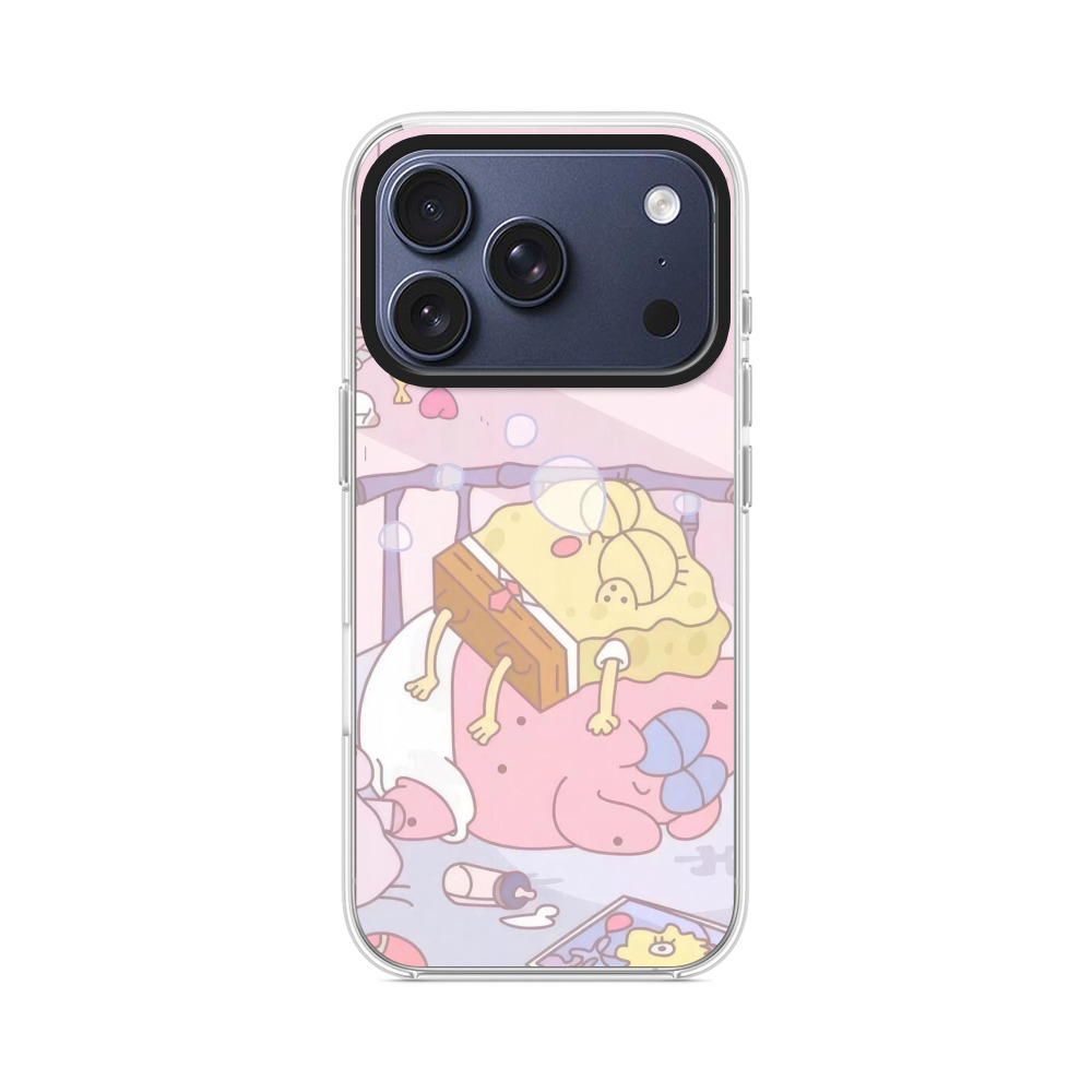 スポンジボブ赤ちゃん寝る iPhone 17 Proオリジナルケース