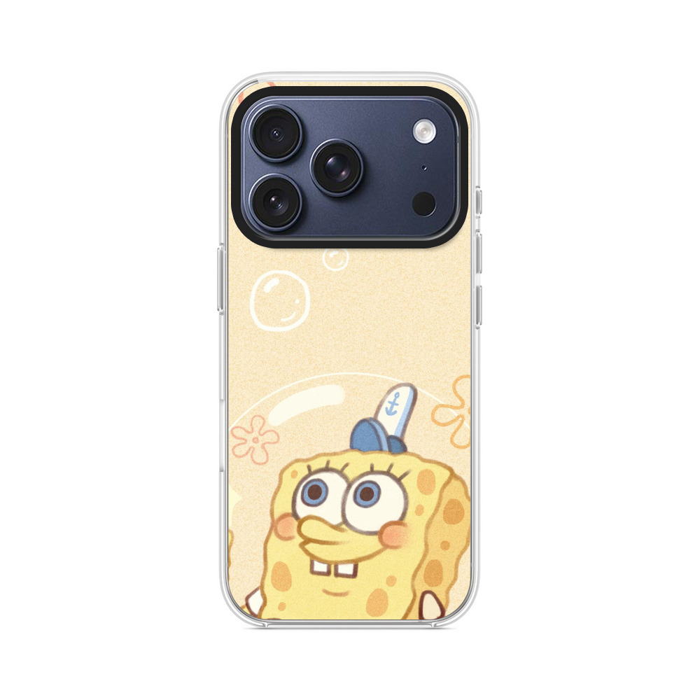 スポンジボブと泡のシールド iPhone 17 Proオリジナルケース