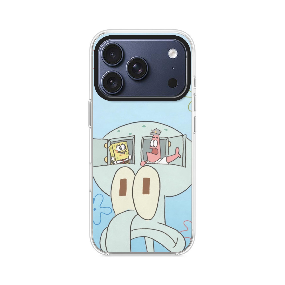 スポンジボブとパトリック iPhone 17 Proオリジナルケース