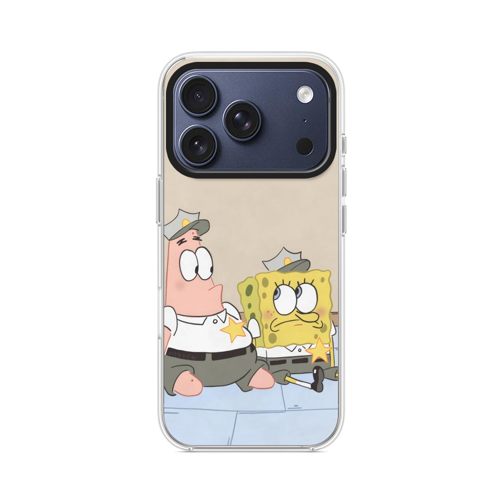 スポンジボブとパトリック iPhone 17 Proオリジナルケース