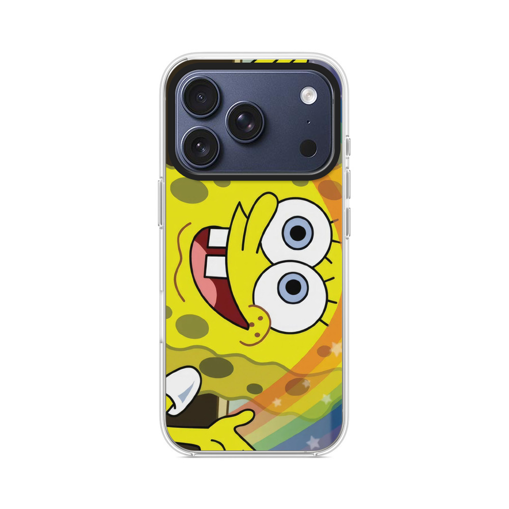 スポンジボブの笑顔 iPhone 17 Proオリジナルケース