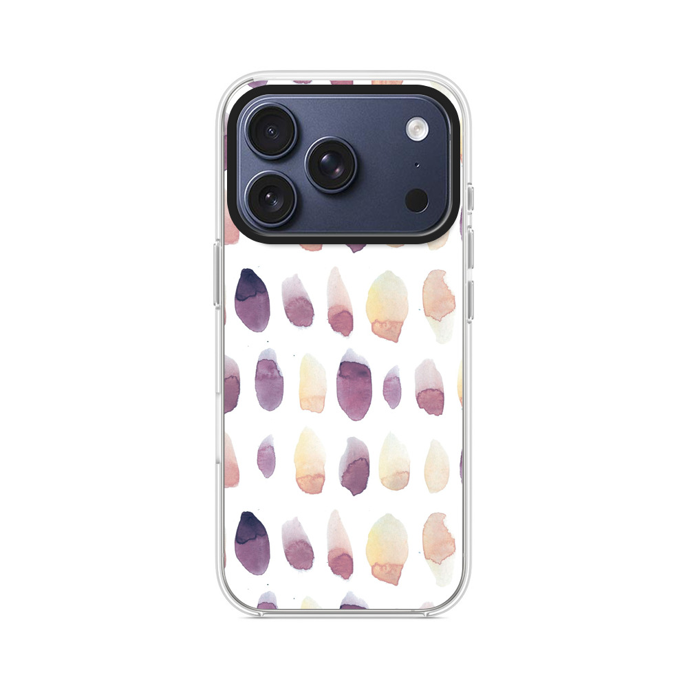 水彩のパターン iPhone 17 Proオリジナルケース