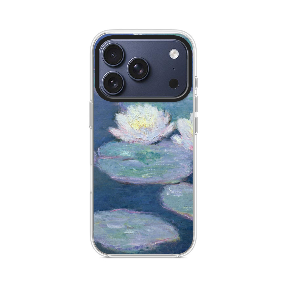 睡蓮の絵画 iPhone 17 Proオリジナルケース