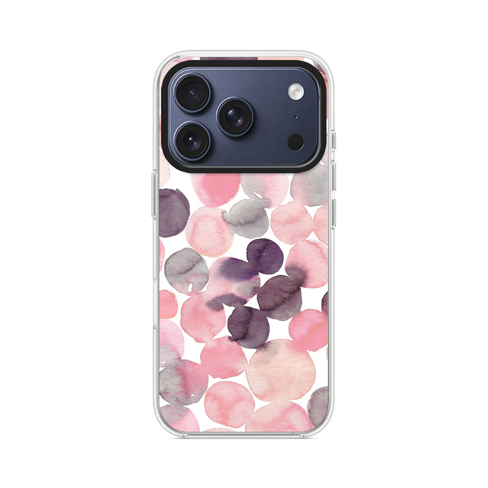 水彩のドット模様 purple-watercolor-dots 水彩のドット模様 purple-watercolor-dots