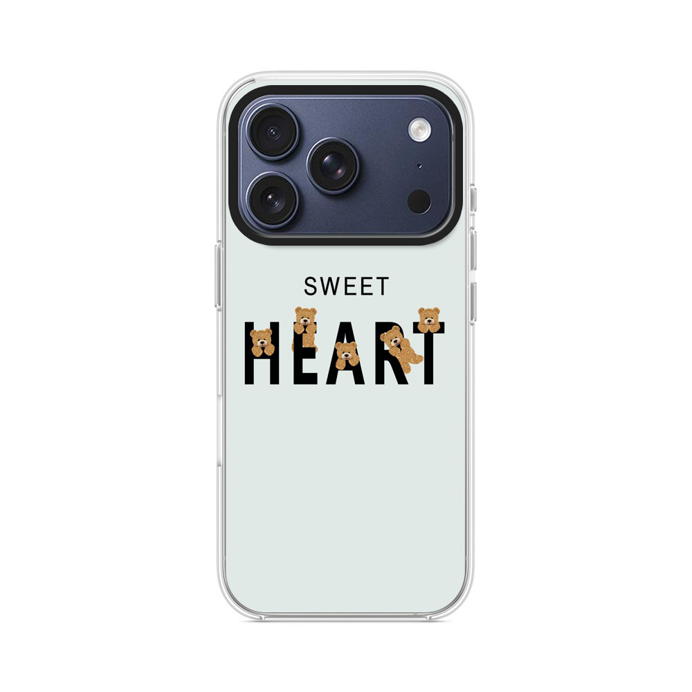 スイートハートのクマたち iPhone 17 Proオリジナルケース
