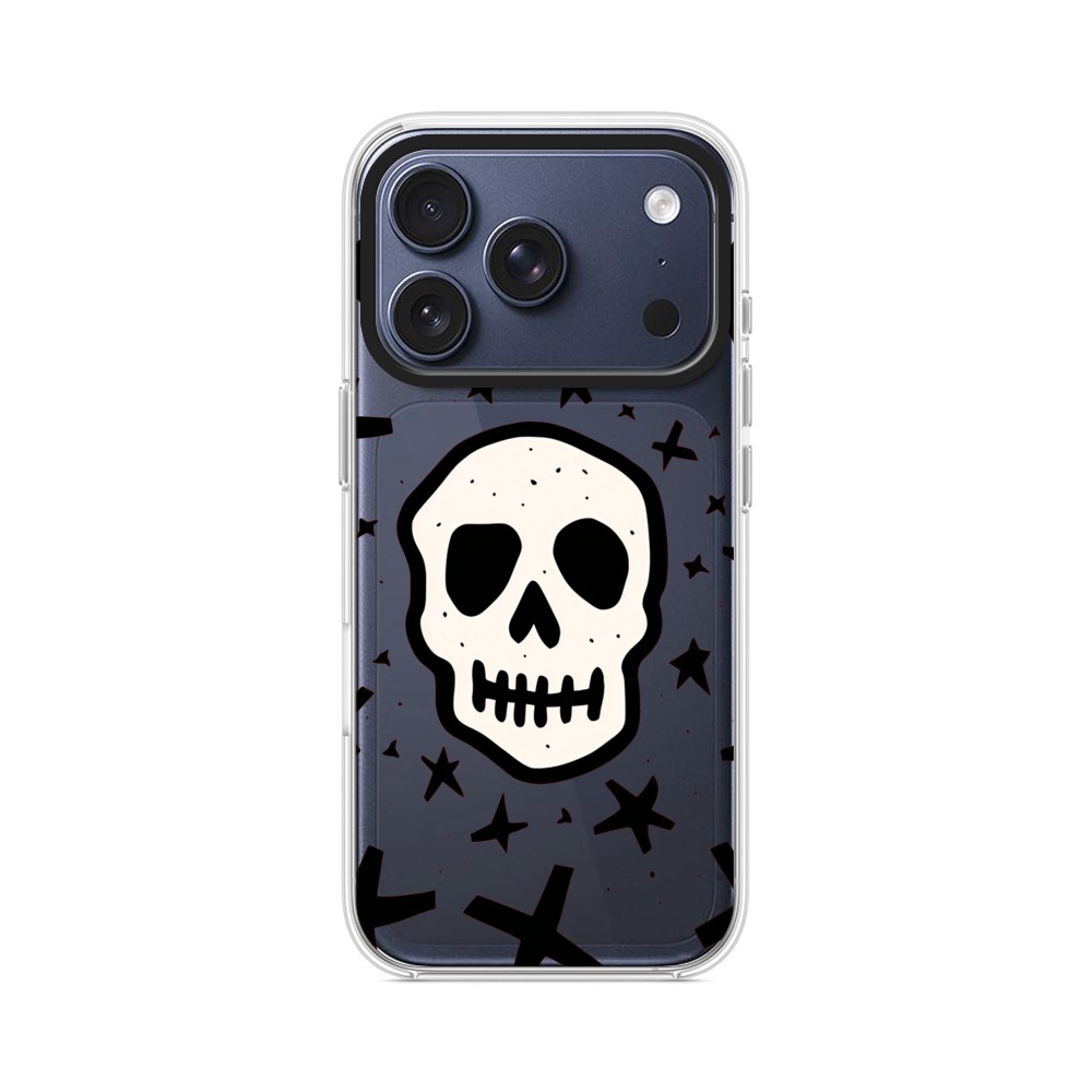 スカルデザイン iPhone 17 Proオリジナルケース