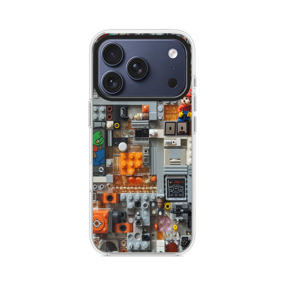 スーパーマリオレゴ iPhone 17 Proオリジナルケース