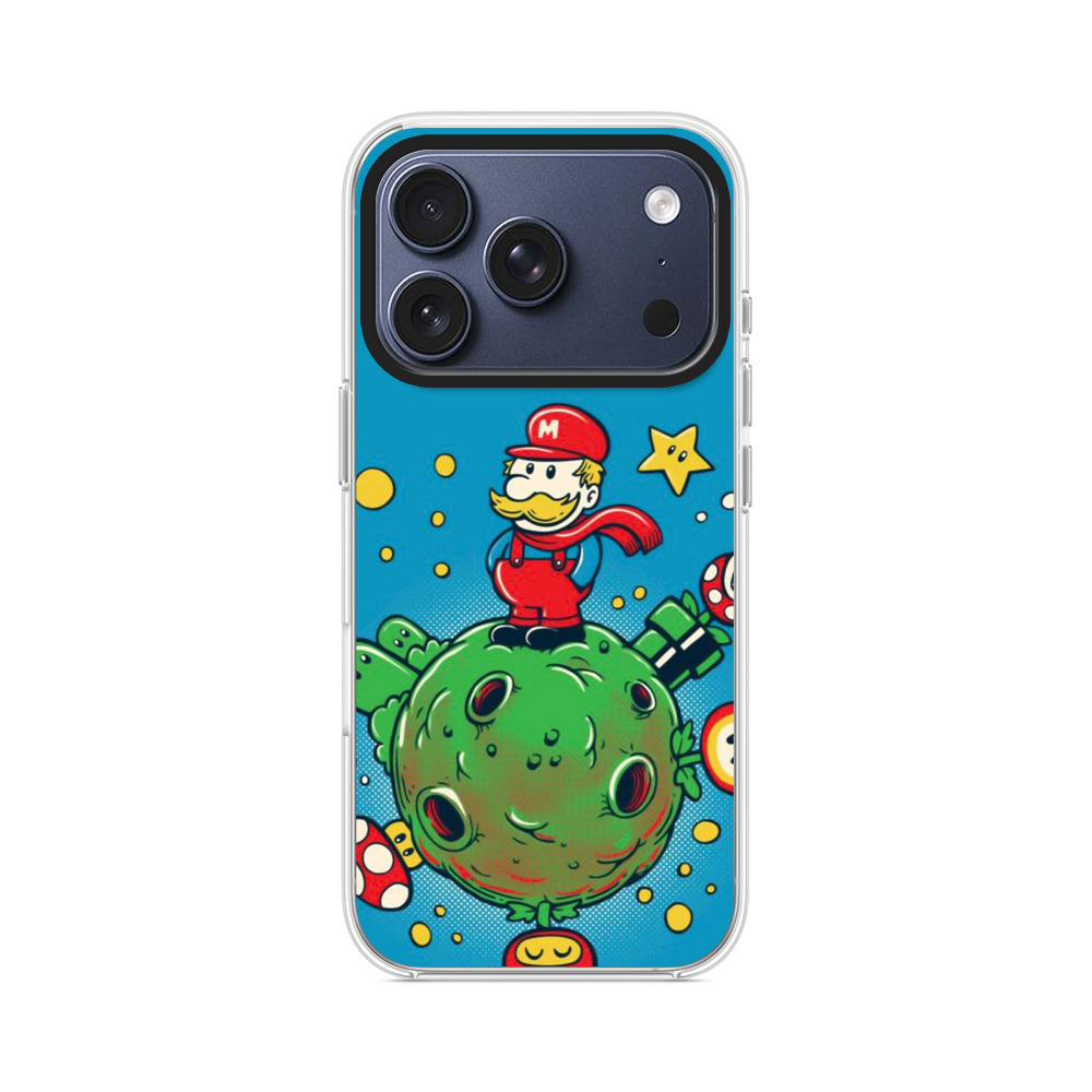 スーパーマリオ風キャラ iPhone 17 Proオリジナルケース