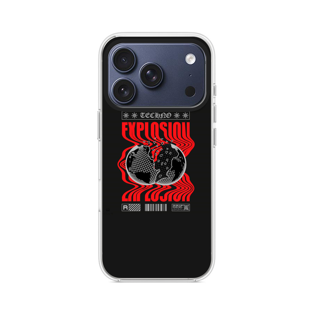 テクノ爆発地球 iPhone 17 Proオリジナルケース