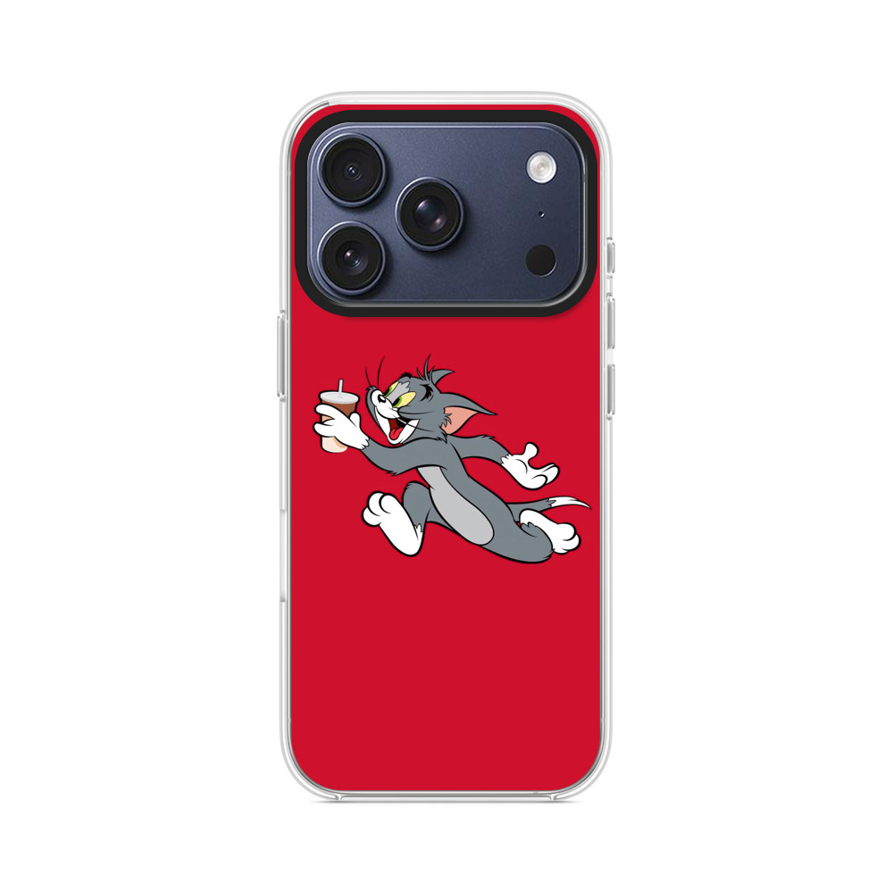 トムがドリンク持ち走る iPhone 17 Proオリジナルケース