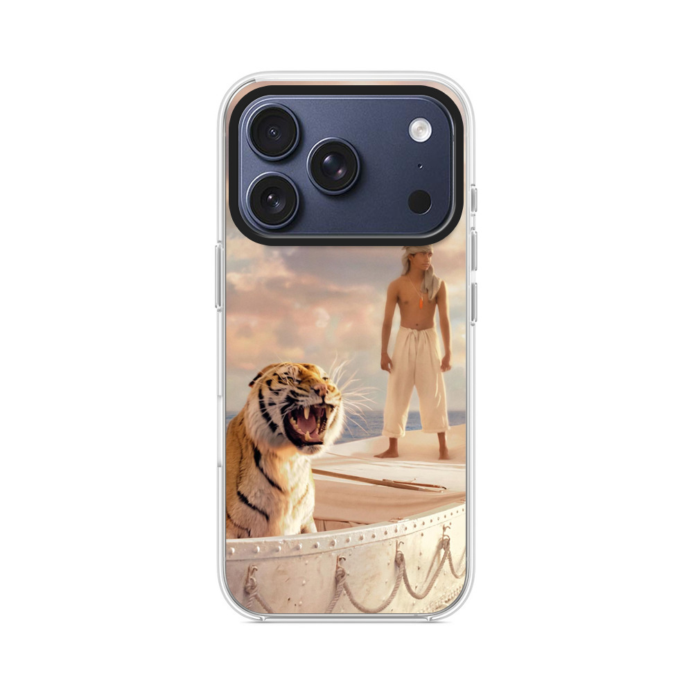 虎と少年の海辺 iPhone 17 Proオリジナルケース