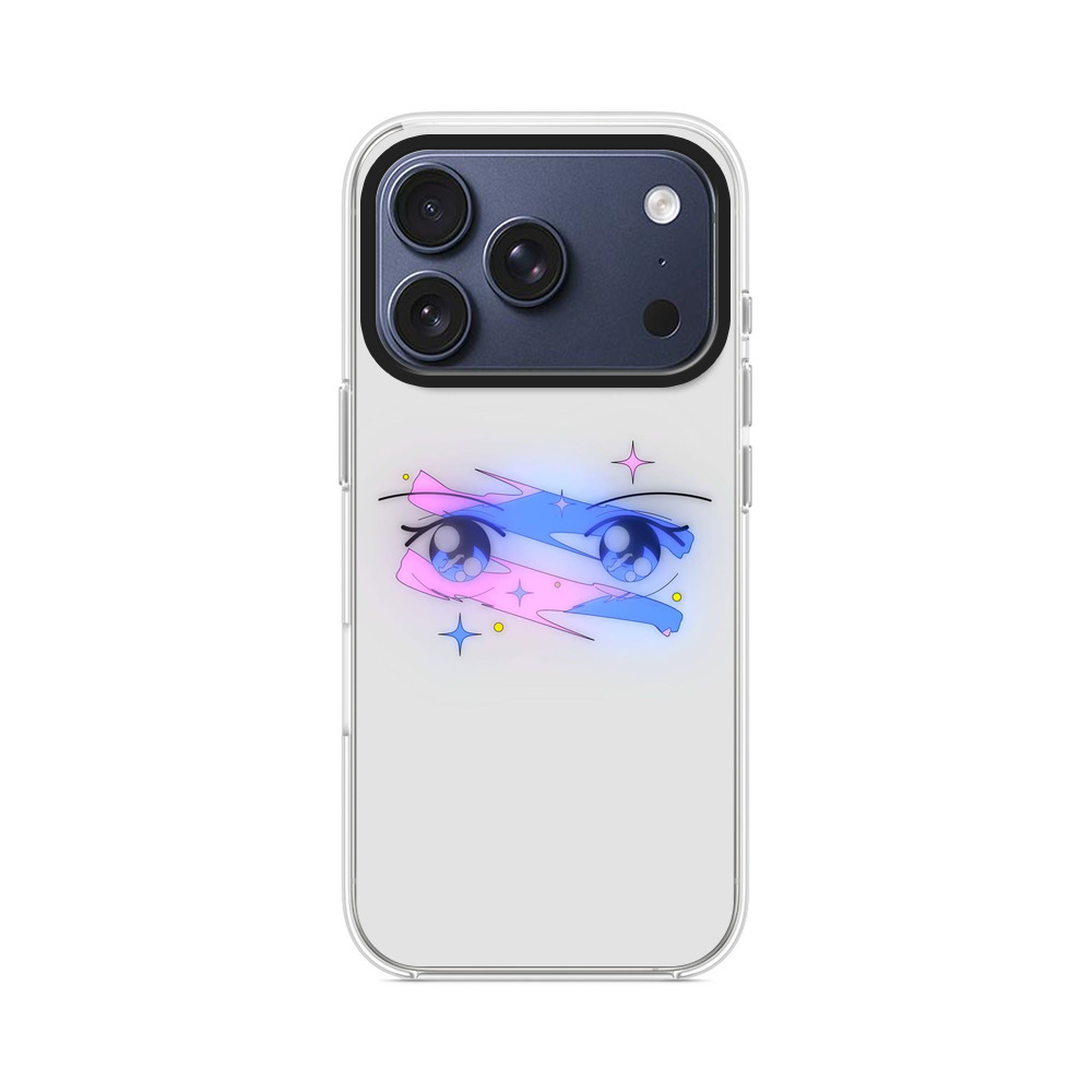 トランスジェンダープライドの目 iPhone 17 Proオリジナルケース