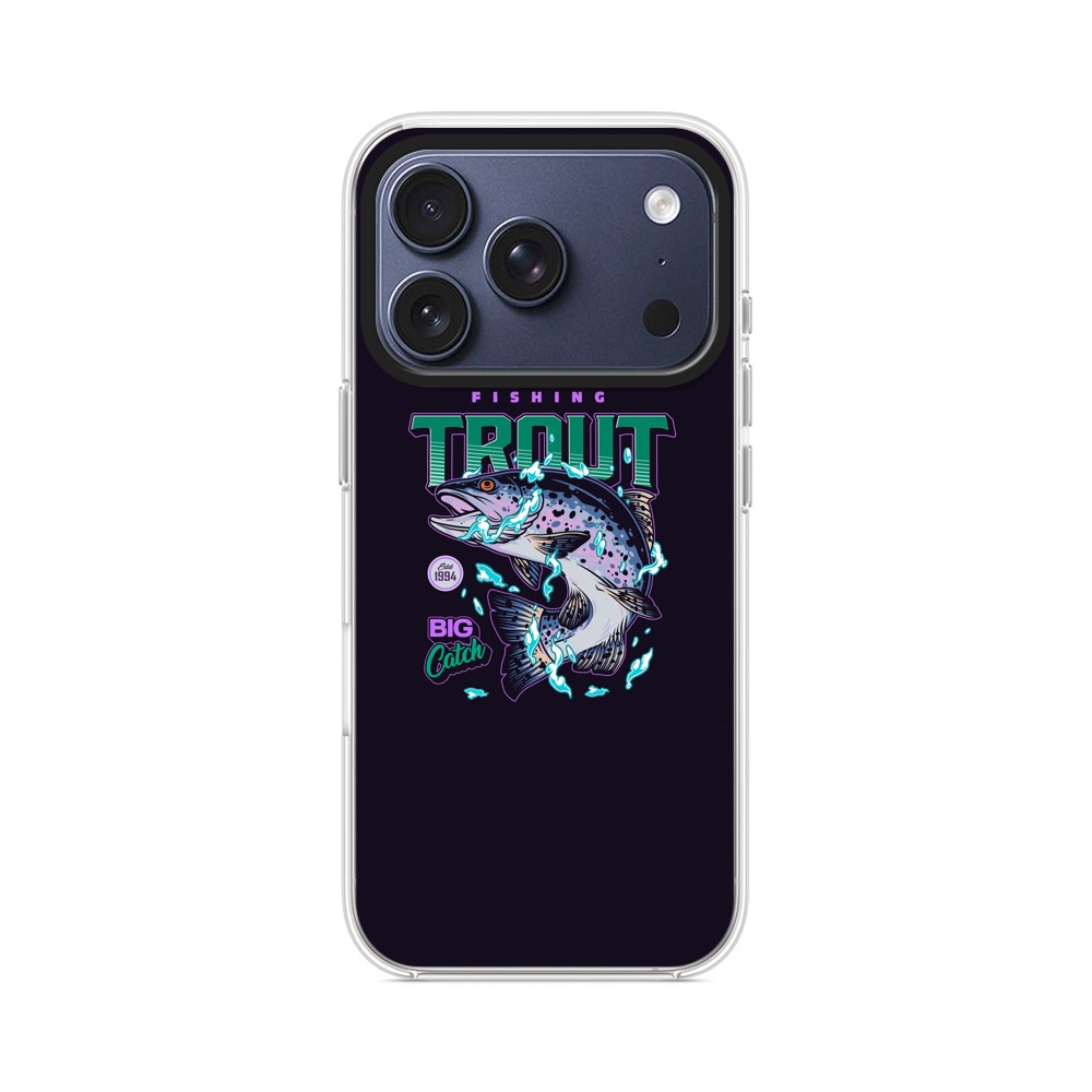 トラウトのイラスト iPhone 17 Proオリジナルケース