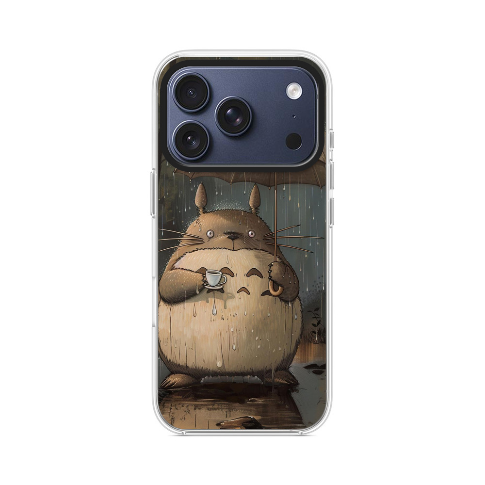 雨の中のトトロ iPhone 17 Proオリジナルケース