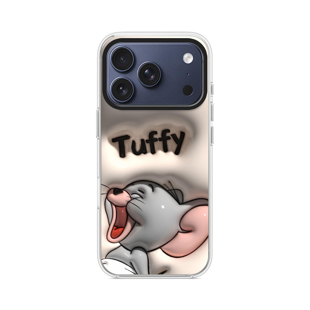 かわいいネズミのイラスト iPhone 17 Proオリジナルケース