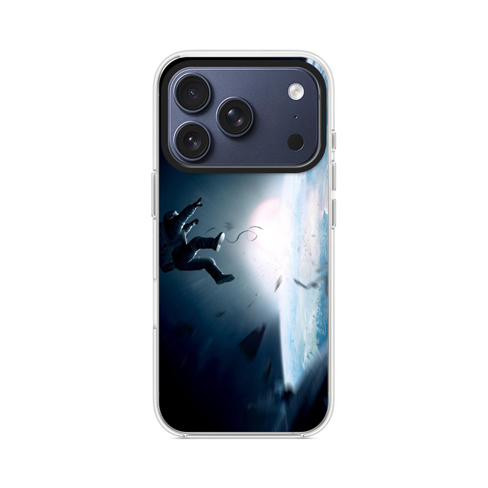 宇宙遊泳中の宇宙飛行士 iPhone 17 Proオリジナルケース