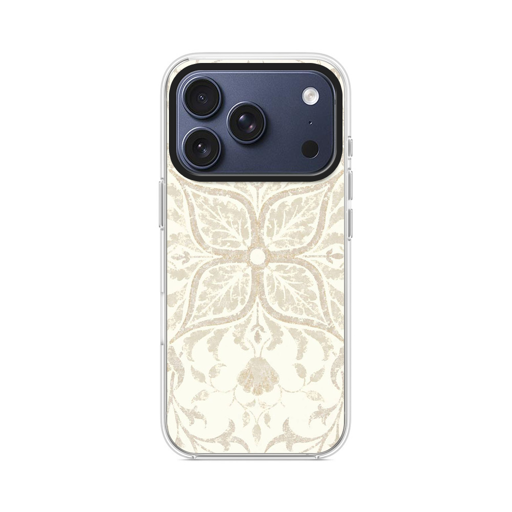 美しい花のパターン beige-mandala 美しい花のパターン beige-mandala