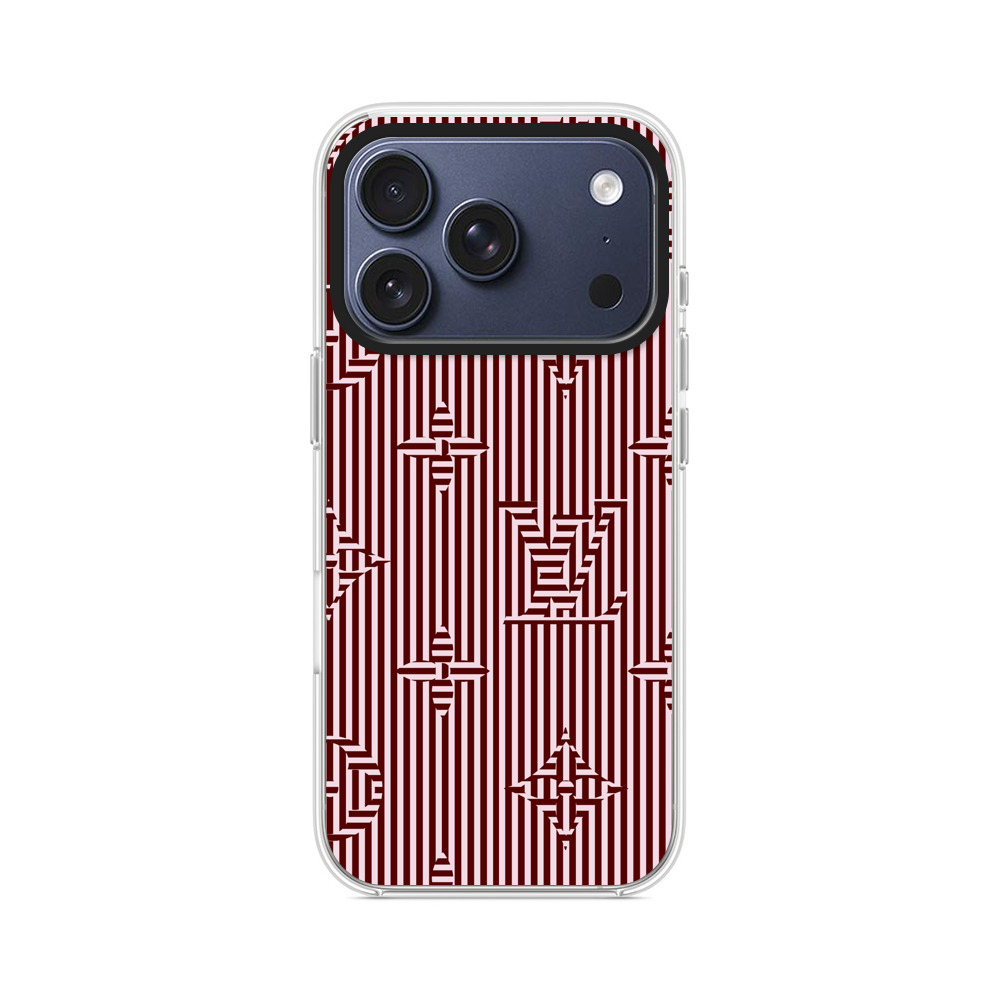 和風幾何学模様 iPhone 17 Proオリジナルケース