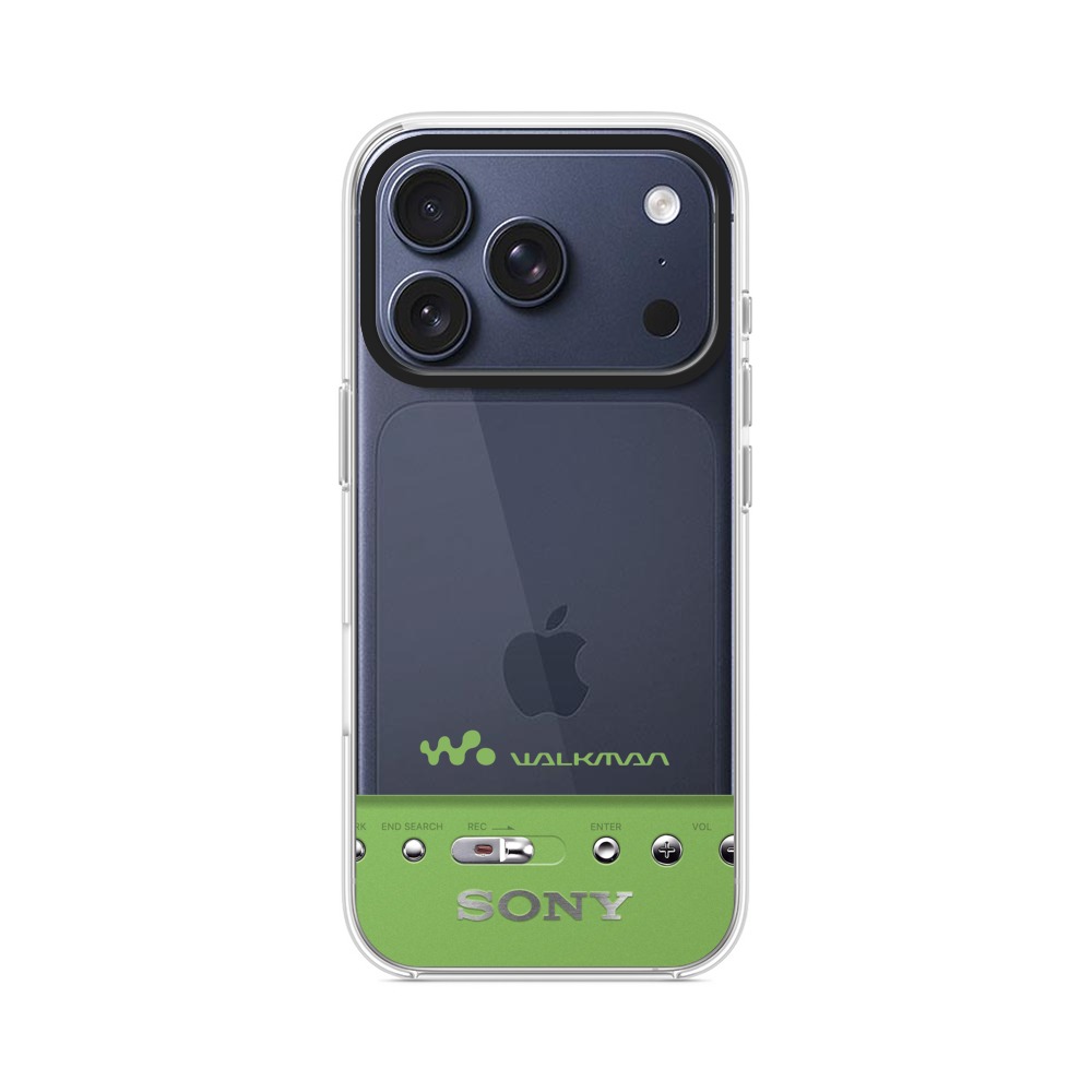 ウォークマンロゴデザイン iPhone 17 Proオリジナルケース