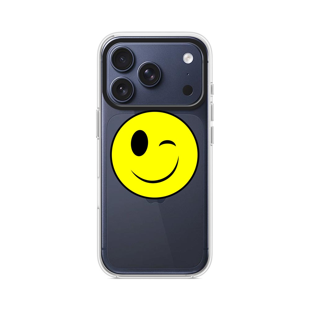 ウィンクするスマイリー iPhone 17 Proオリジナルケース