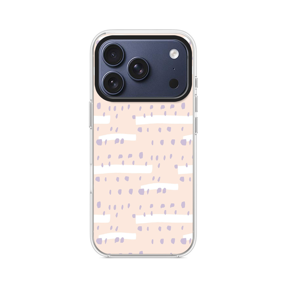 柔らかいパターン iPhone 17 Proオリジナルケース