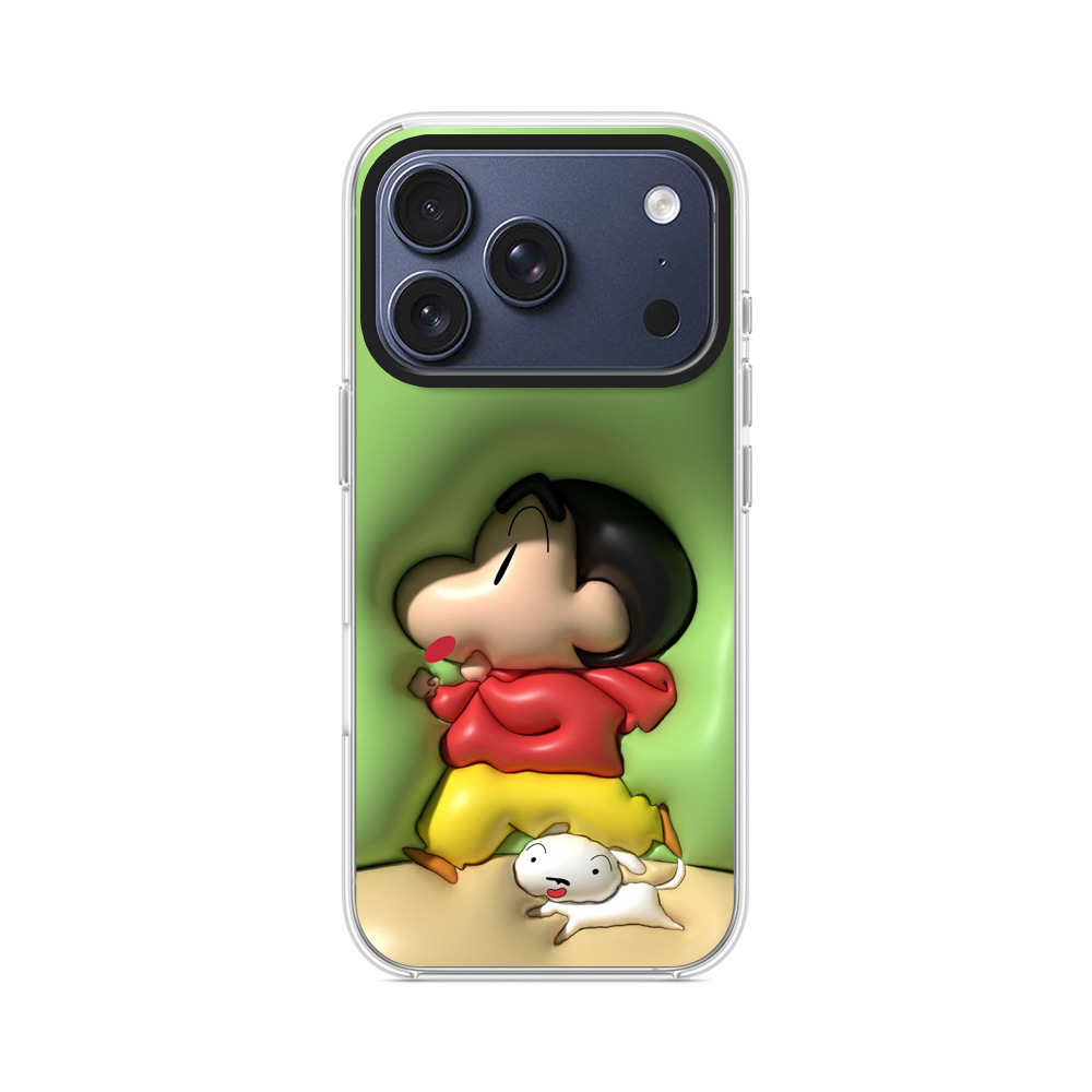 ユニークキャラクターシルエット iPhone 17 Proオリジナルケース