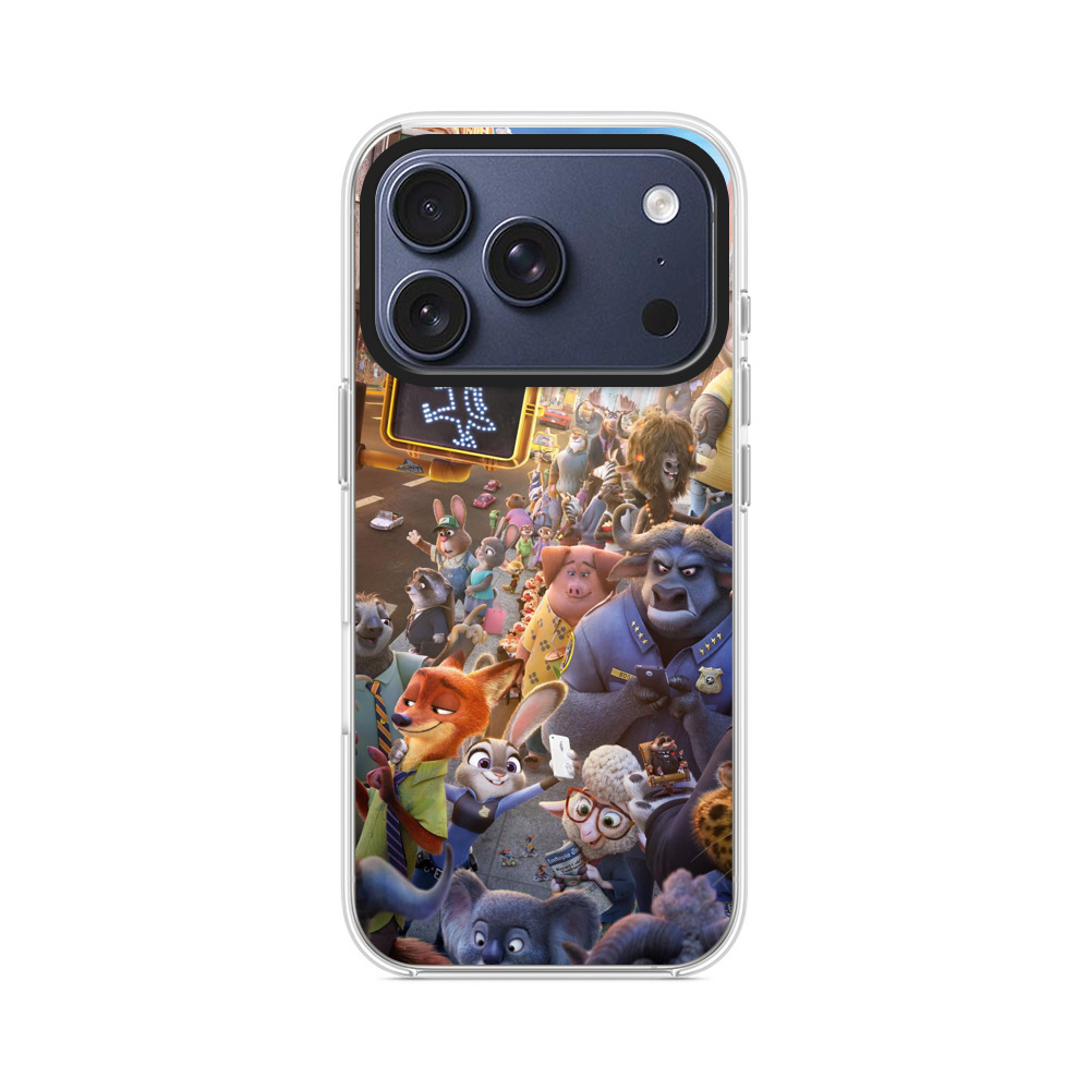 ズートピア都市の群衆 iPhone 17 Proオリジナルケース