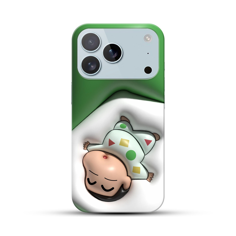 赤ちゃんベビー服イラスト iPhone 17 Proオリジナルハードケース