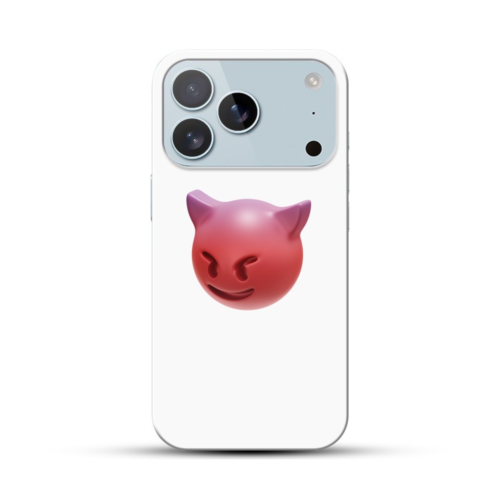 悪魔の顔 iPhone 17 Proオリジナルハードケース