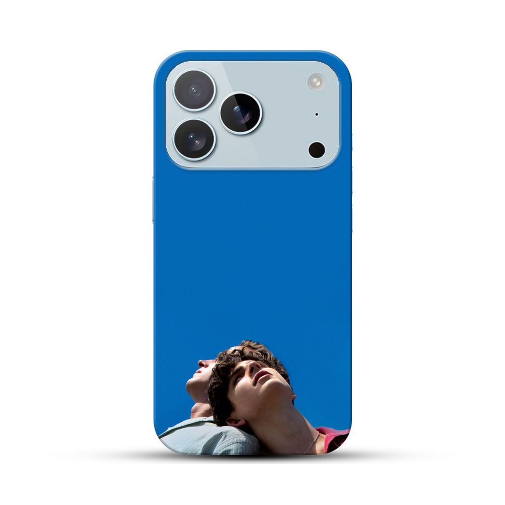 青空を見上げる男性 iPhone 17 Proオリジナルハードケース