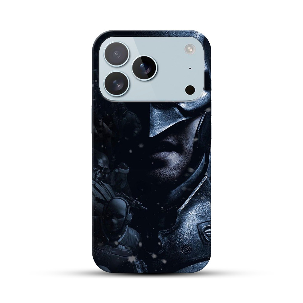 バットマンの顔アップ iPhone 17 Proオリジナルハードケース