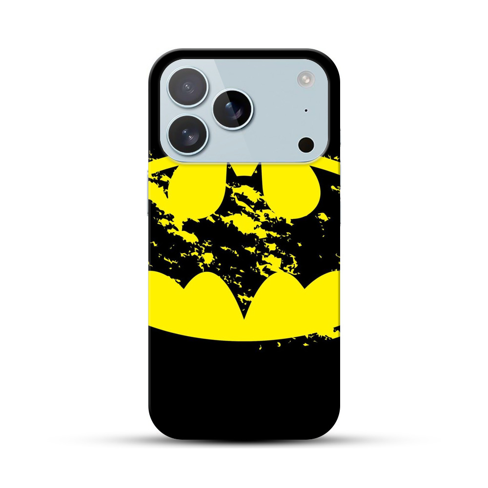 バットマンロゴグランジ iPhone 17 Proオリジナルハードケース