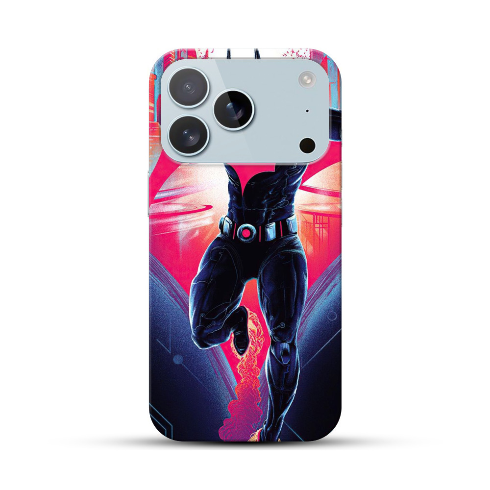 夜の未来都市バットマン iPhone 17 Proオリジナルハードケース