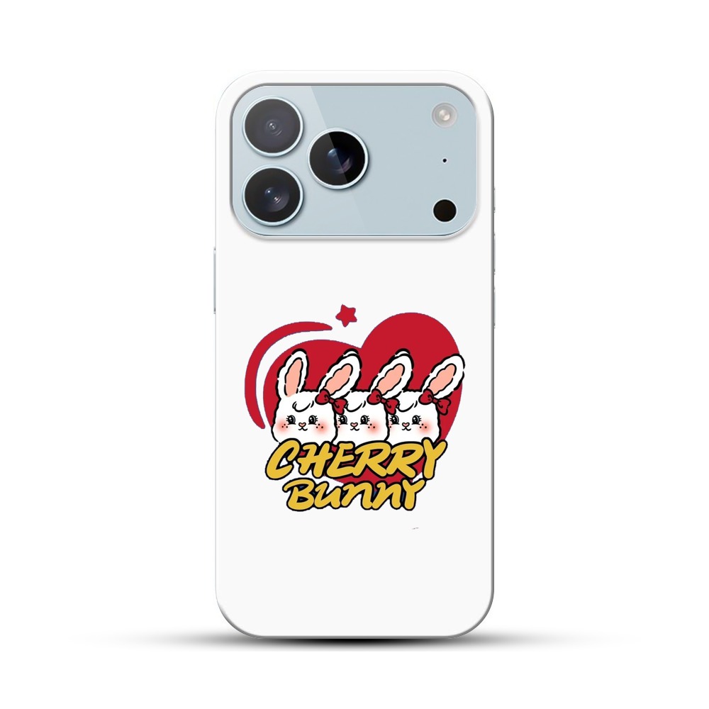 チェリーバunny iPhone 17 Proオリジナルハードケース