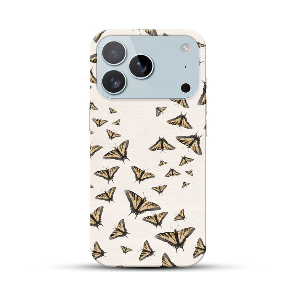 蝶の群れ iPhone 17 Proオリジナルハードケース